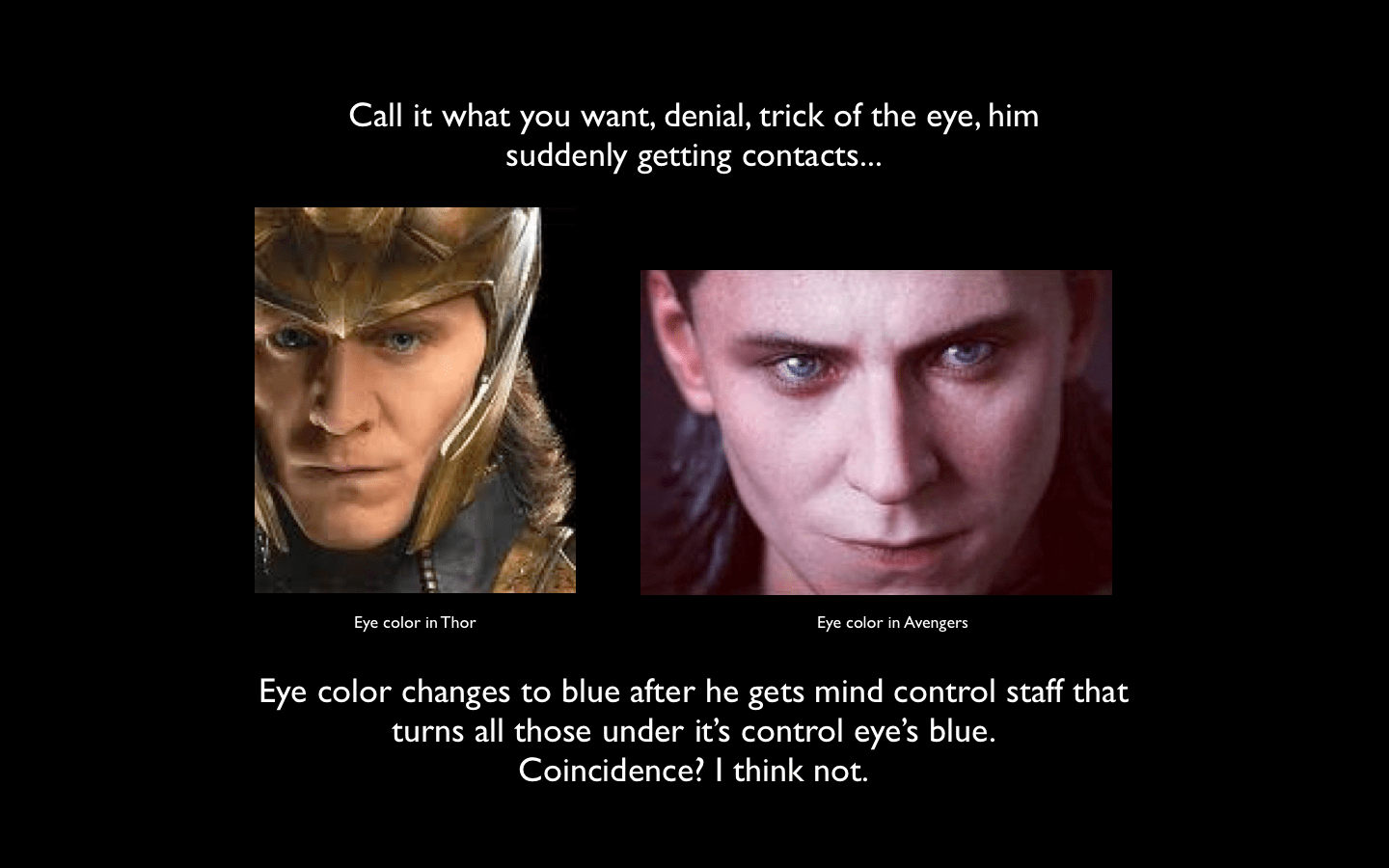 1440x900 Loki's eyes (Thor 2011) Wallpaper