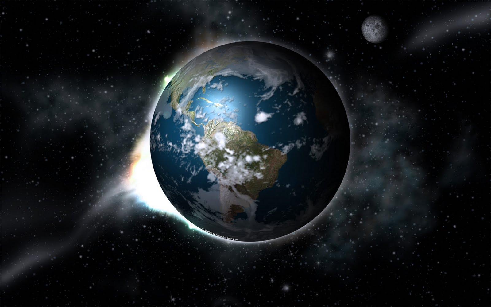 1600x1000 Space Wallpaper 3D Earth HD Wallpaper
