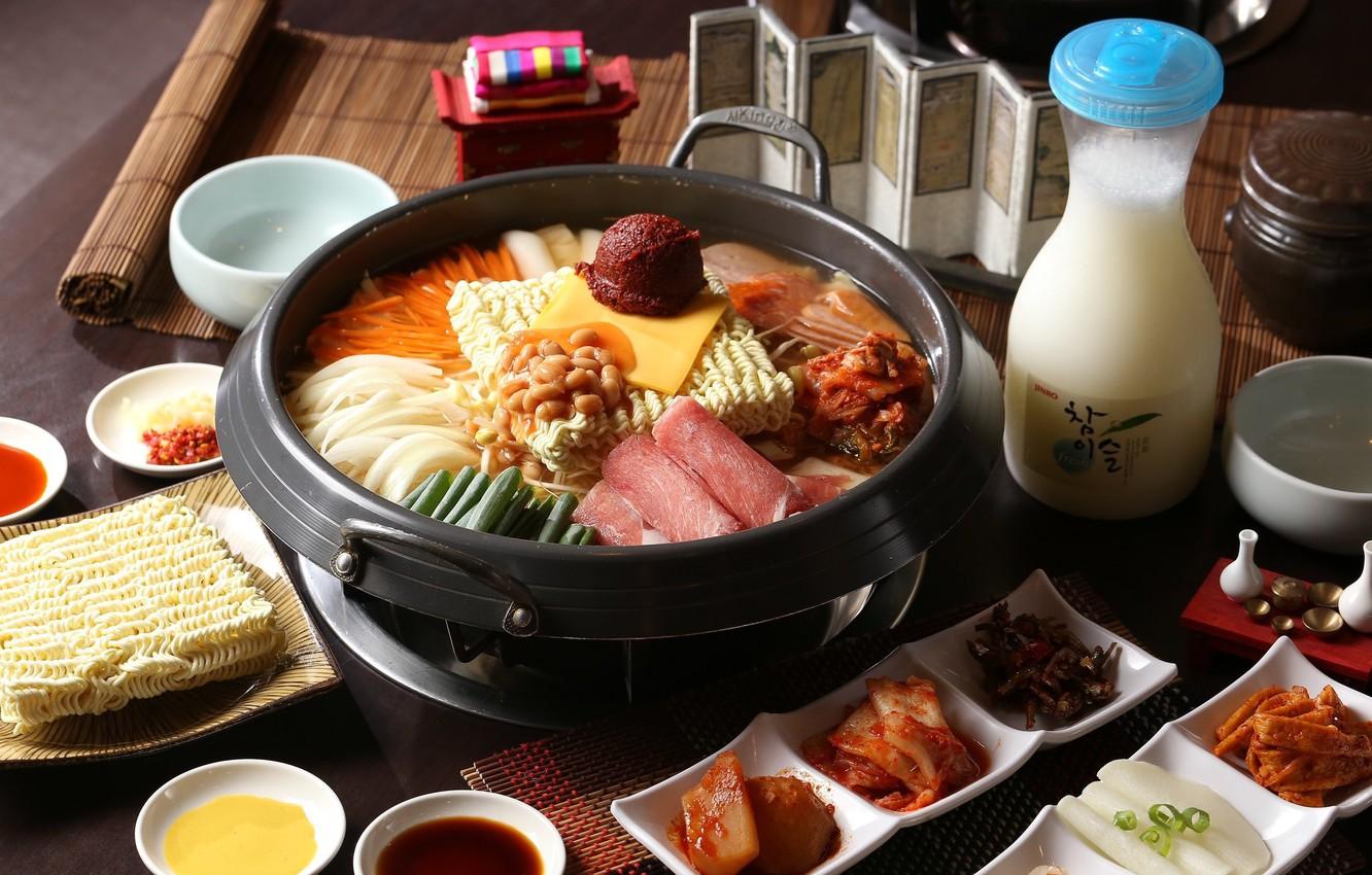 1332x850 Photo Wallpaper Soup, Noodles, Ramen