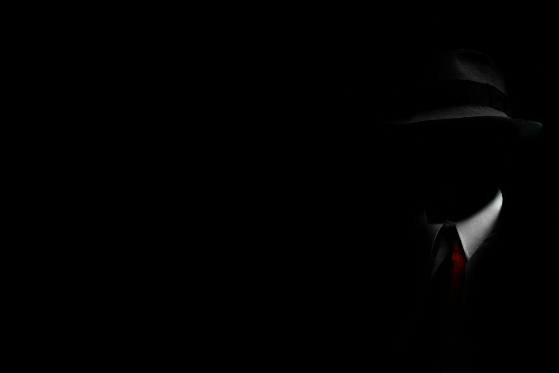 1920x1280 Black Anonymous Wallpaper HD Wallpaper