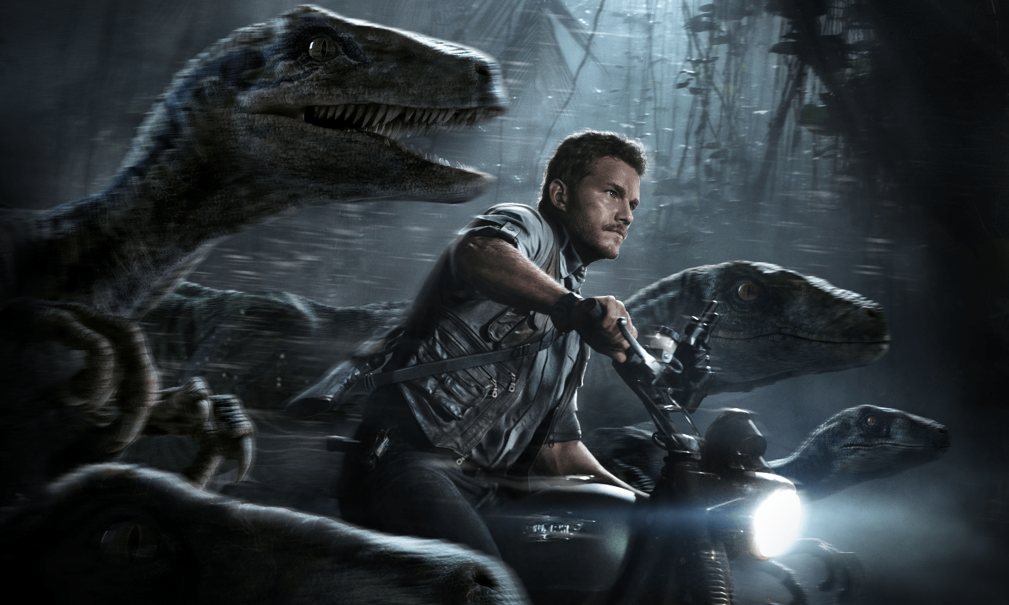 2000x1200 Blue Jurassic World Wallpaper