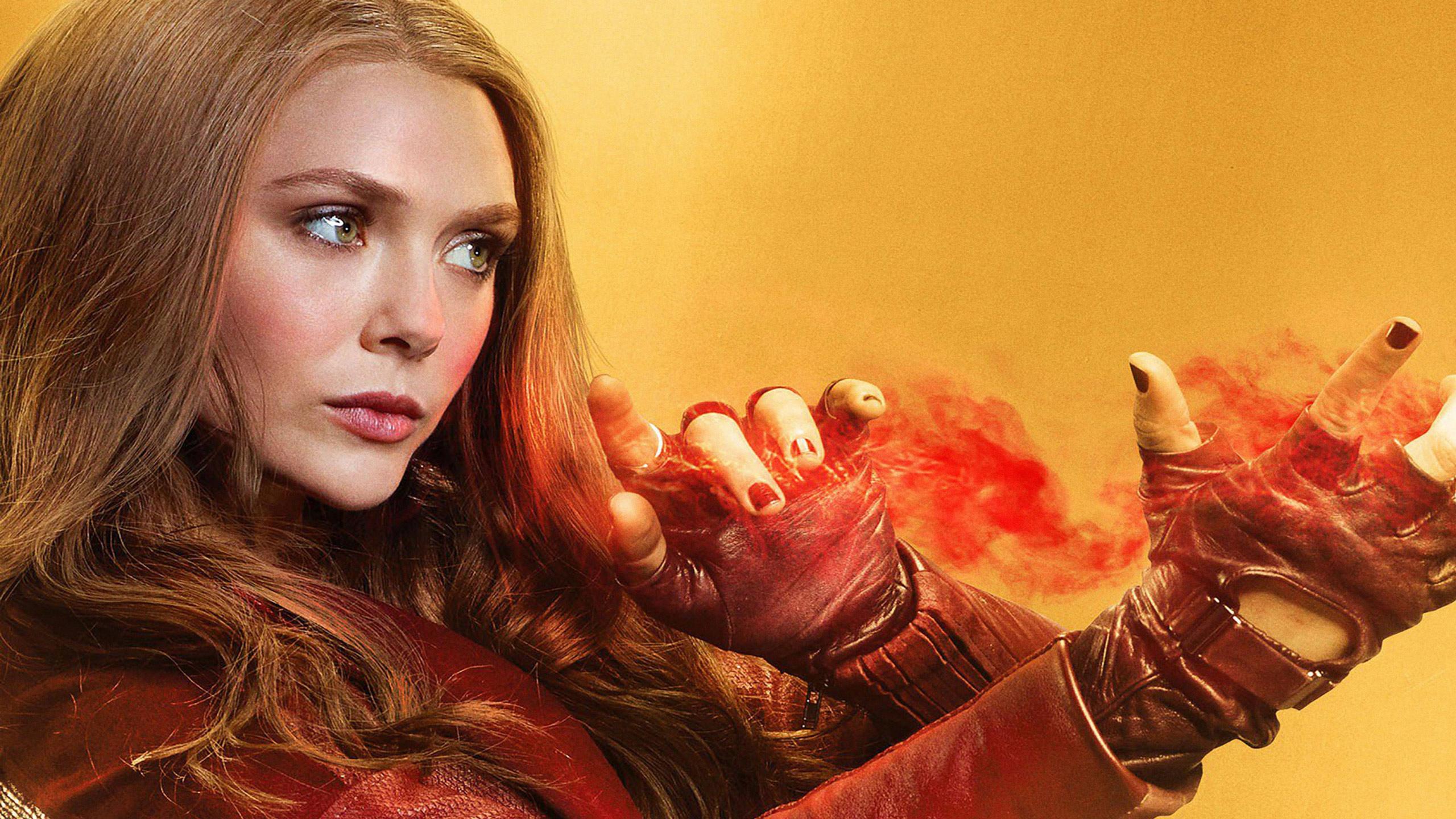 2560x1440 Scarlet Witch Elizabeth Wallpaper. Background, Desktop Image, Photo, HD