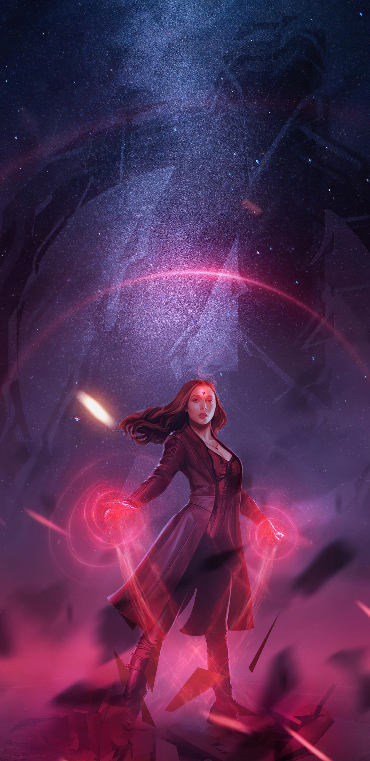 1440x2960 Power Of Scarlet Witch 4k Samsung Galaxy Note S S SQHD HD 4k Wallpaper, Image, Background, Photo and Picture