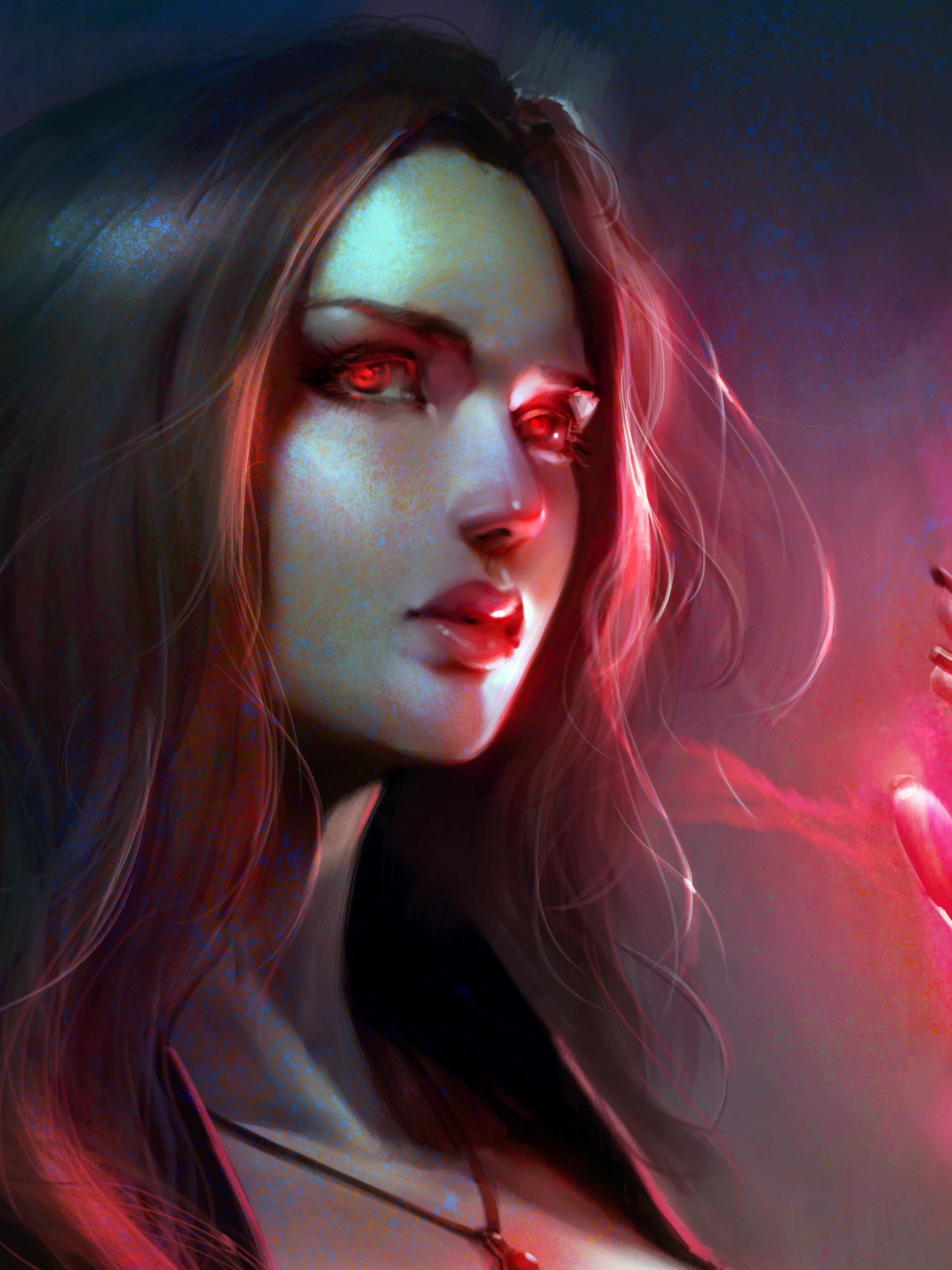 2048x2732 Scarlet Witch 4K Wallpaper