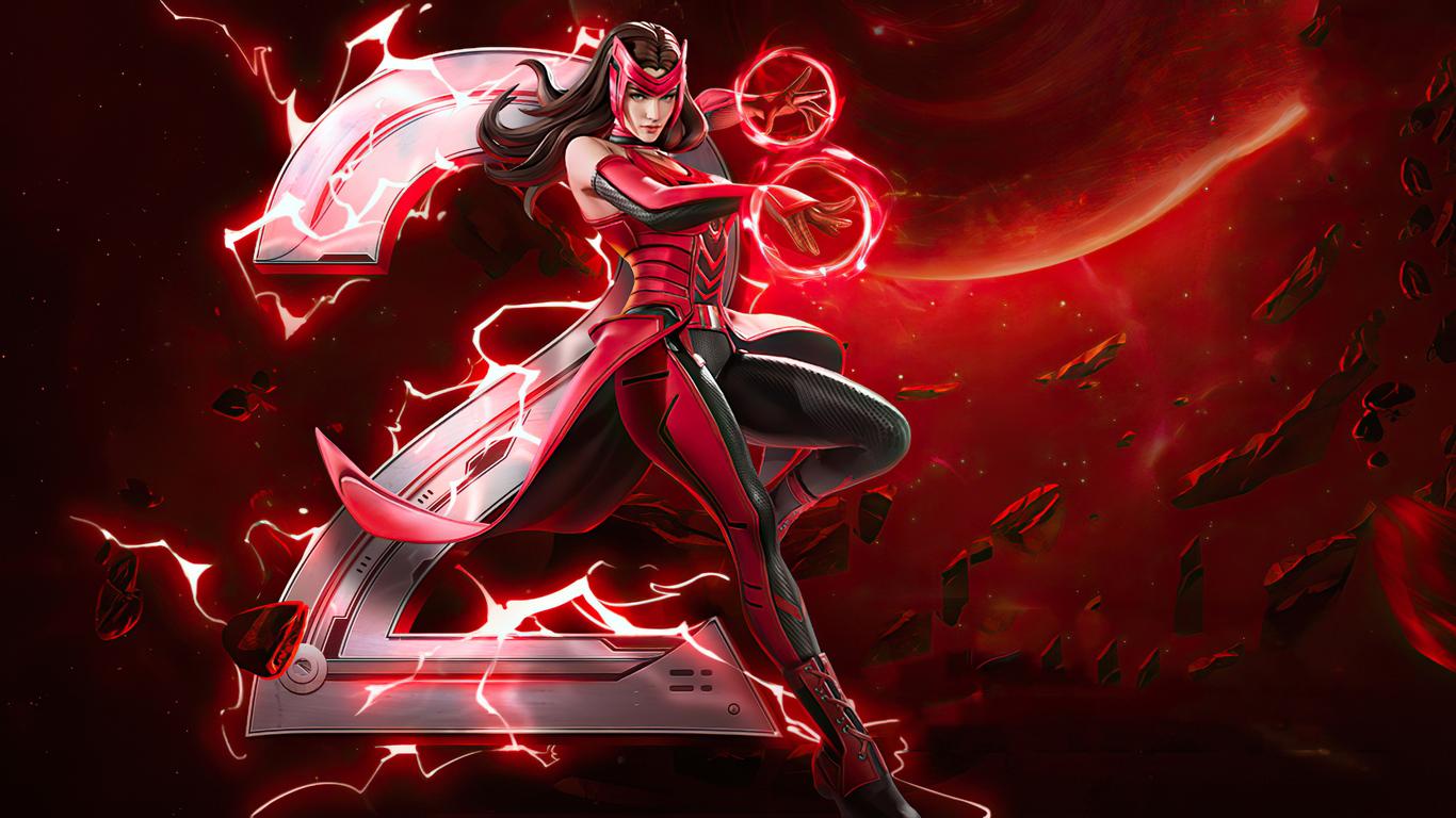 1366x768 Scarlet Witch Marvel Super War 1366x768 Resolution HD 4k Wallpaper, Image, Background, Photo and Picture