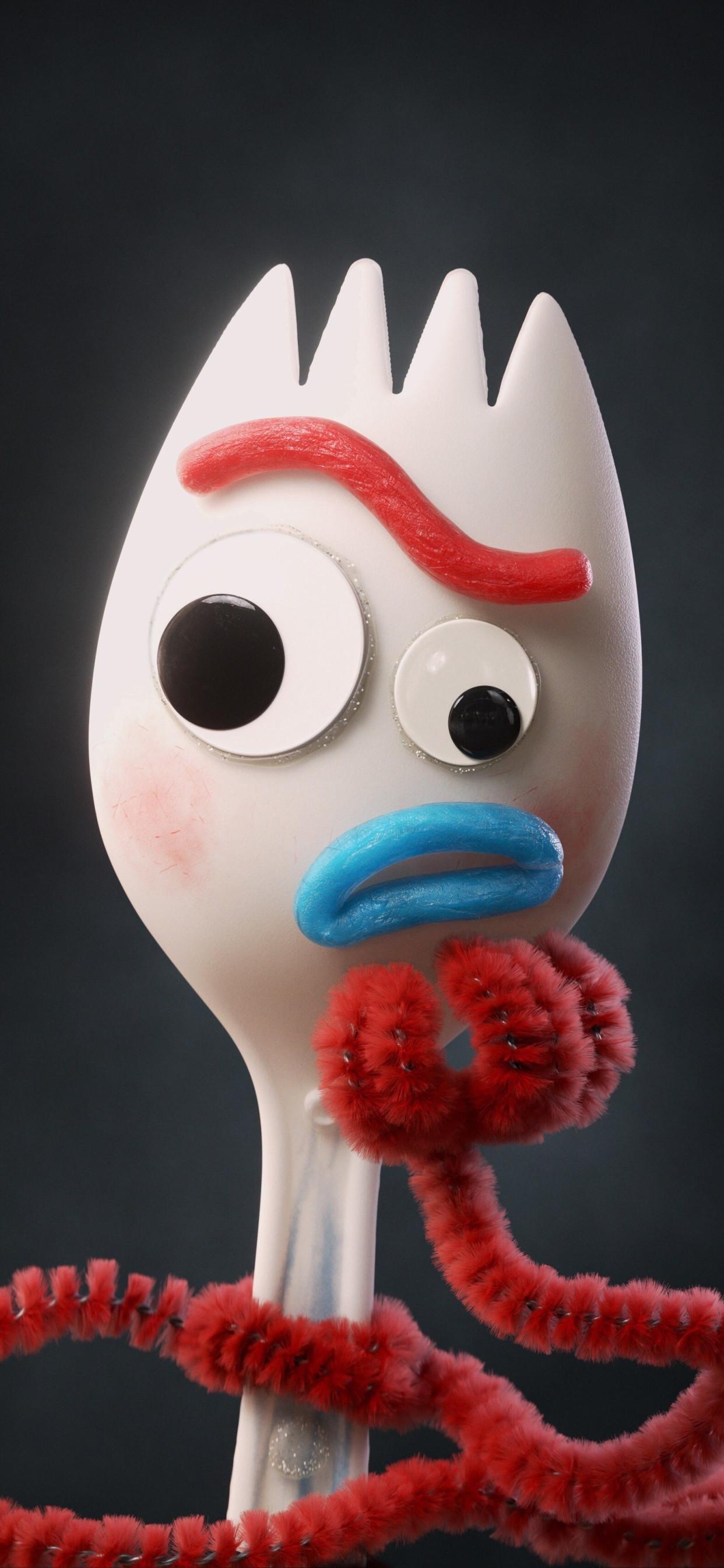 1242x2688 Forky In Toy Story 4 iPhone XS MAX Wallpaper, HD Movies 4K Wallpaper, Image, Photo and Background