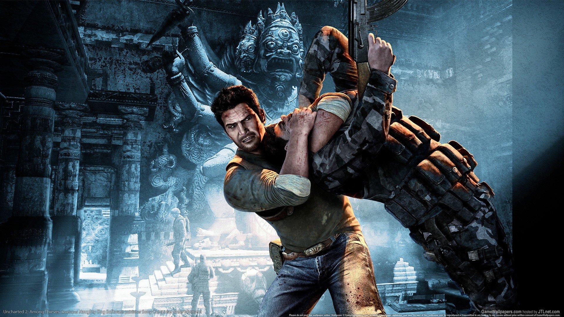 1920x1080 Video games Uncharted Nathan Drake Uncharted 2 wallpaperx1080