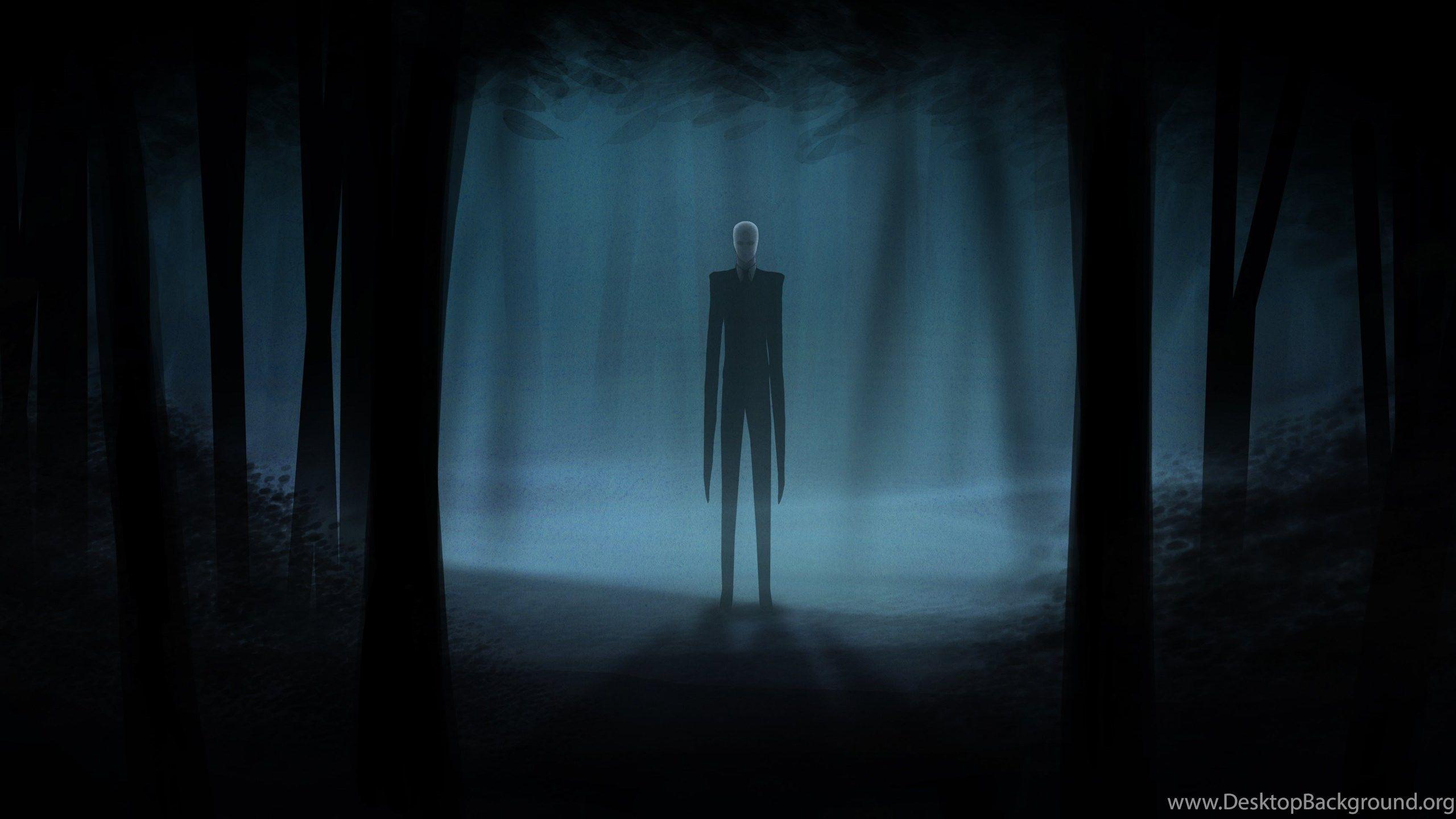2560x1440 Slender Man HD Wallpaper Desktop Background
