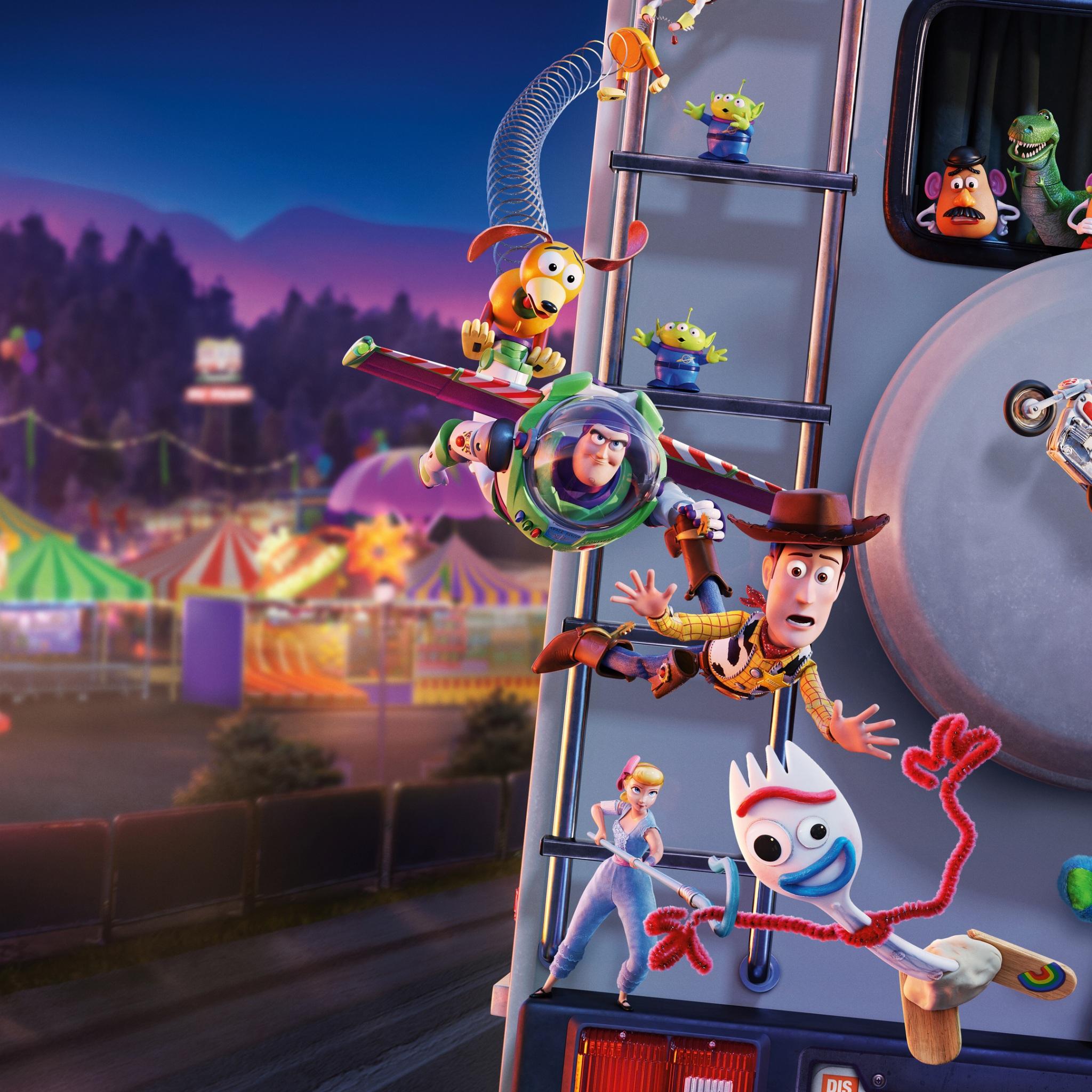 2048x2048 Wallpaper 4k Toy Story 4 4k Wallpaper
