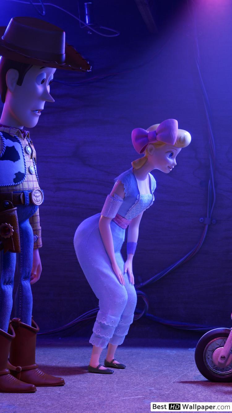 750x1334 Toy Story 4 & Bo Peep HD wallpaper download