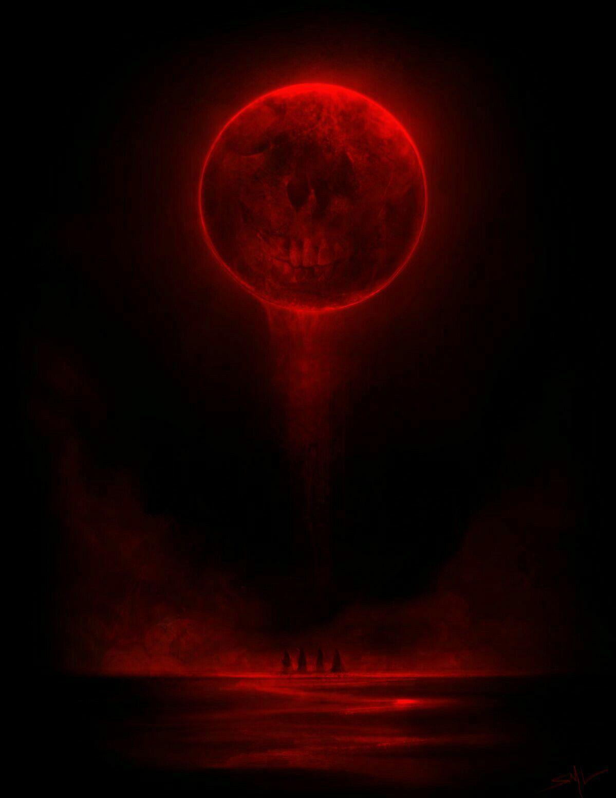 1199x1552 Red&Black. Red and black wallpaper, Dark red wallpaper, Moon photography