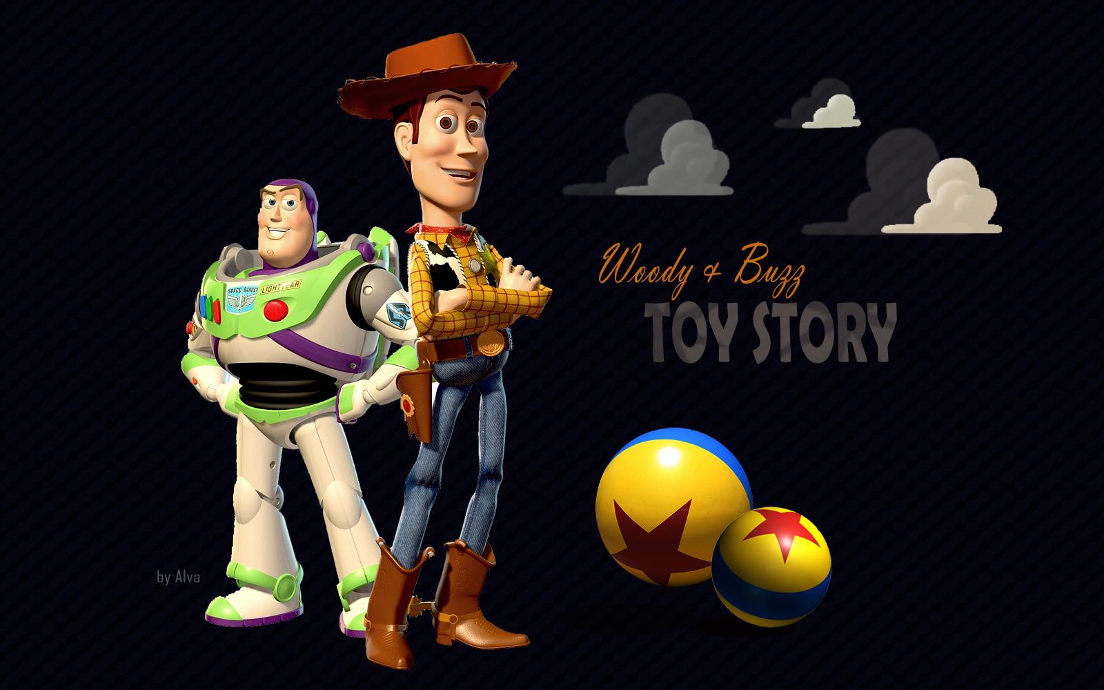 1600x1000 Woody & Buzz Wallpaper Toy Story