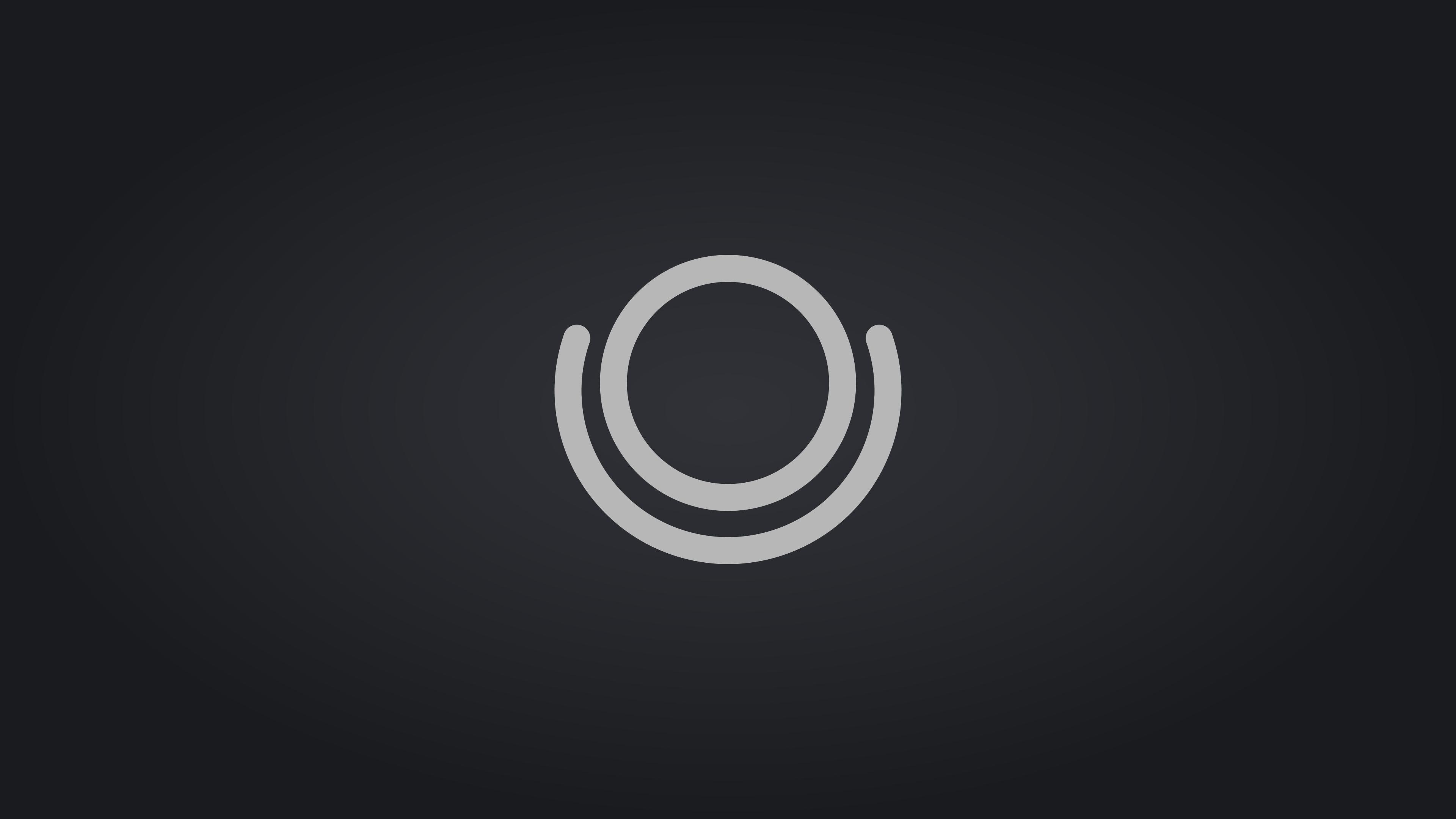 3840x2160 Circle Black Minimalism 4k 720P HD 4k Wallpaper, Image, Background, Photo and Picture