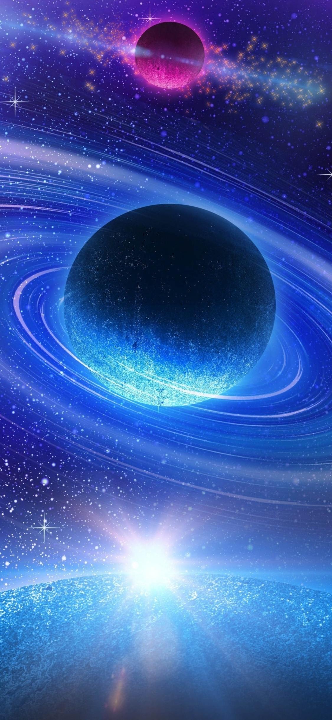 1125x2436 Solar System Colorful Digital Art 4k iPhone XS, iPhone iPhone X HD 4k Wallpaper, Image, Background, Photo and Picture