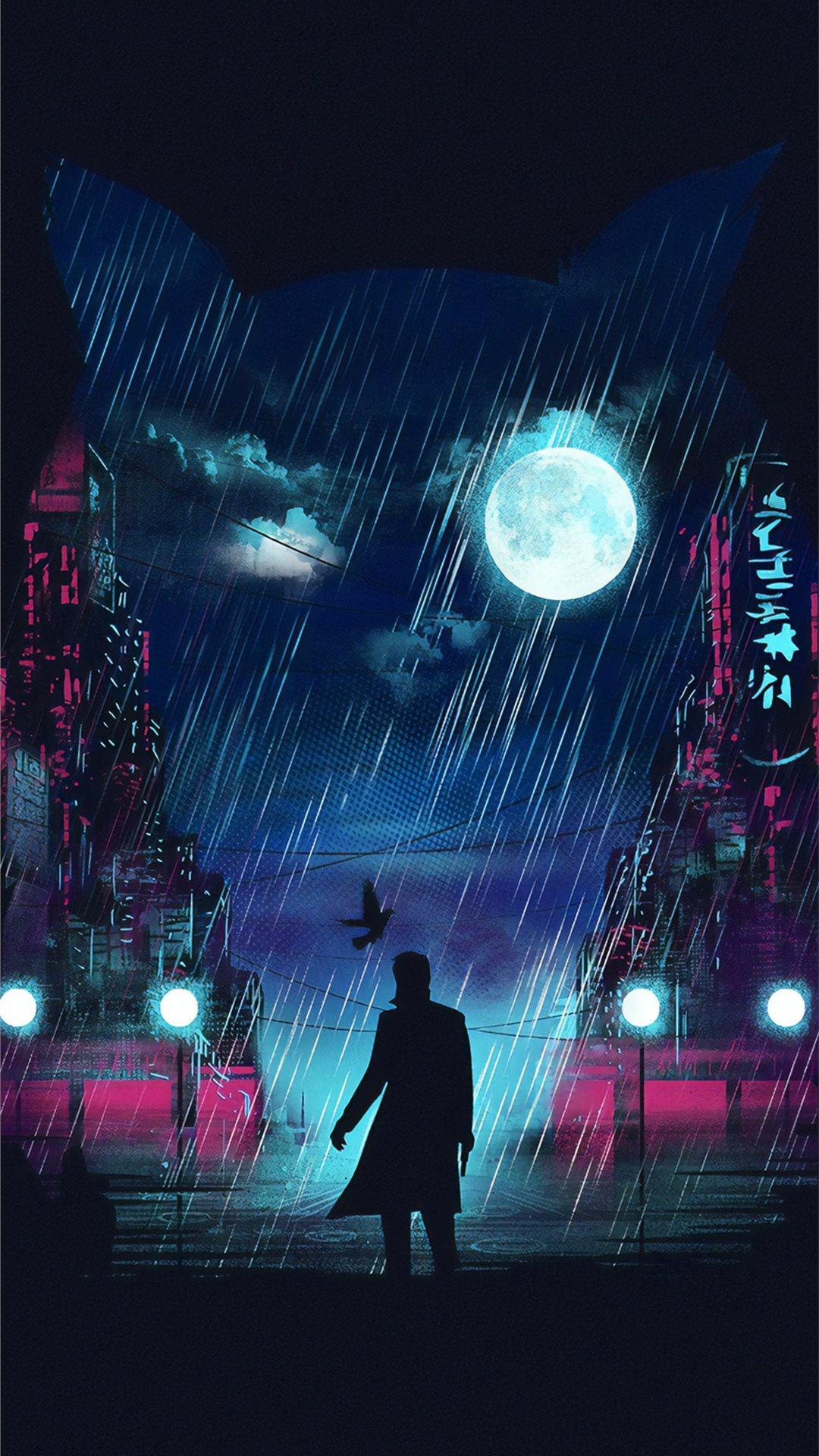 1080x1920 blade runner digital art 4k iPhone 8 Wallpaper Free Download