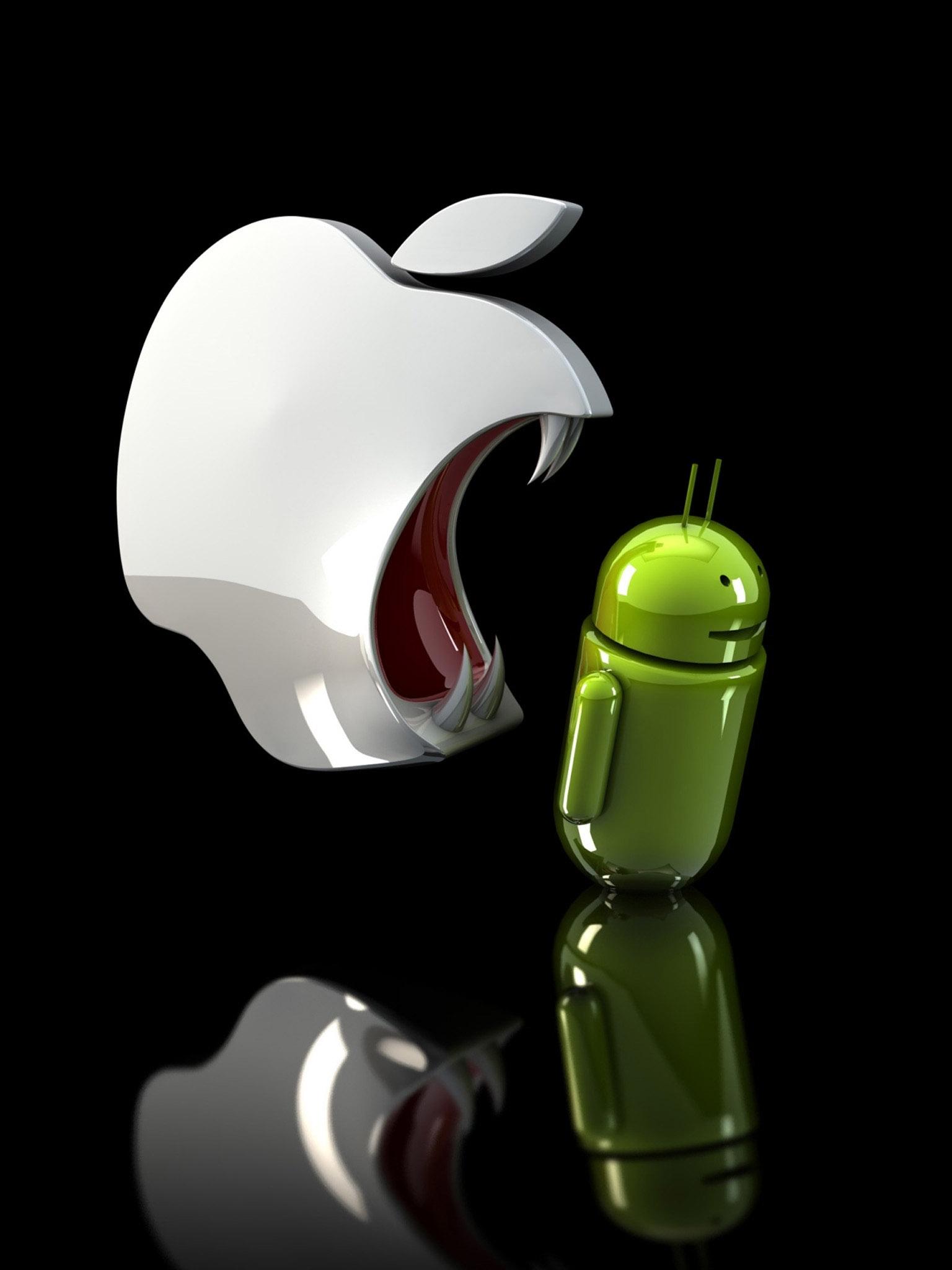 1536x2048 Christmas Apple Logo