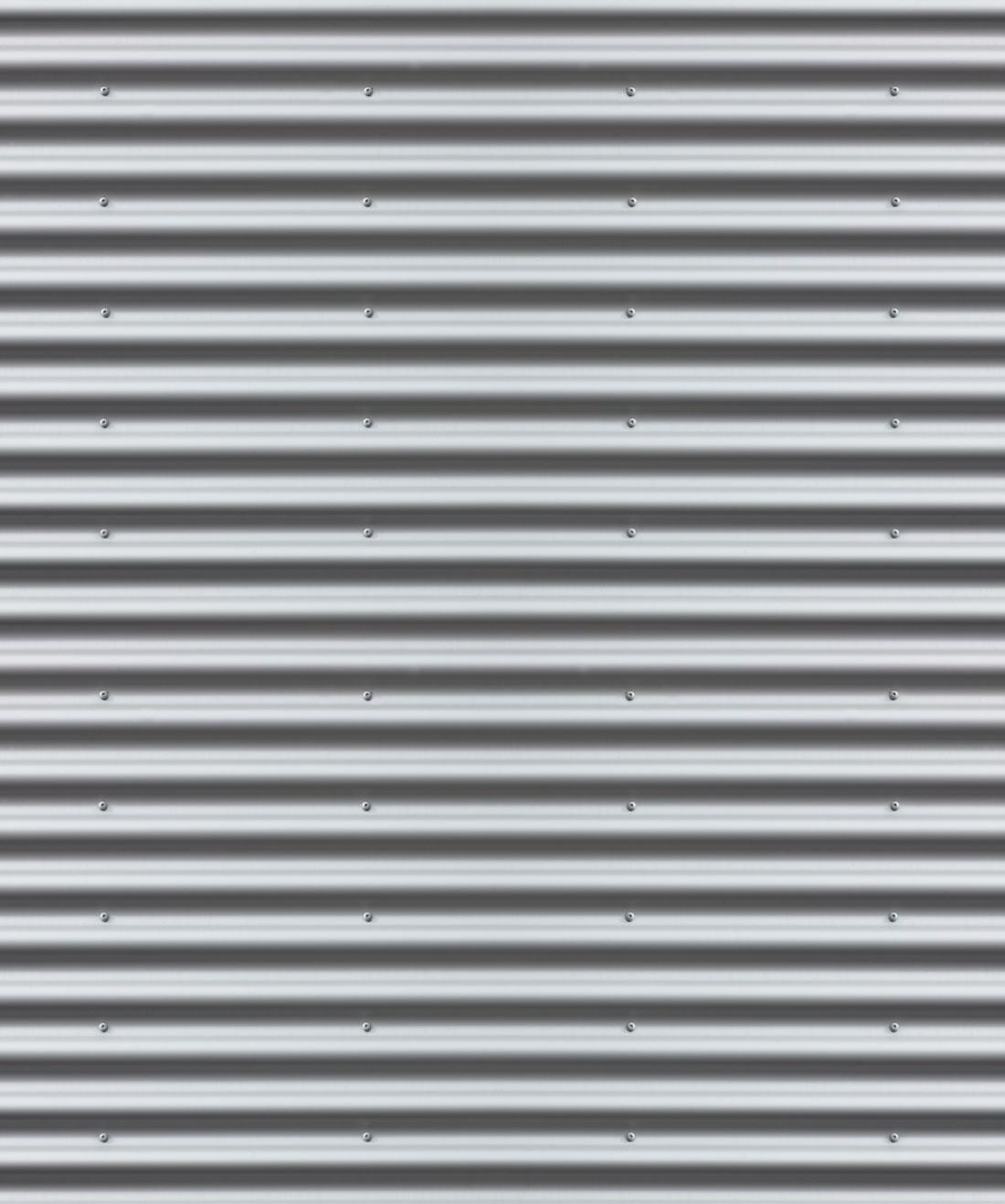 1100x1318 Corrugated Iron Wallpaper • Realistic Metal Effect