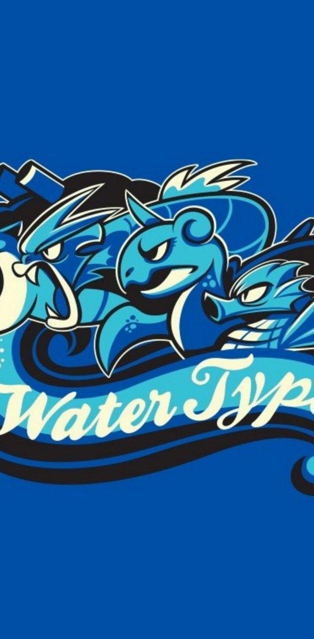 630x1280 Water types pokemon wallpaper