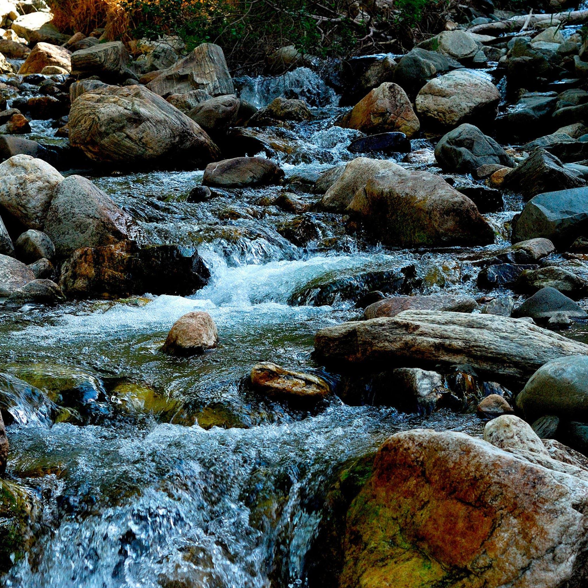 2048x2048 Stones River iPad Air Wallpaper Free Download