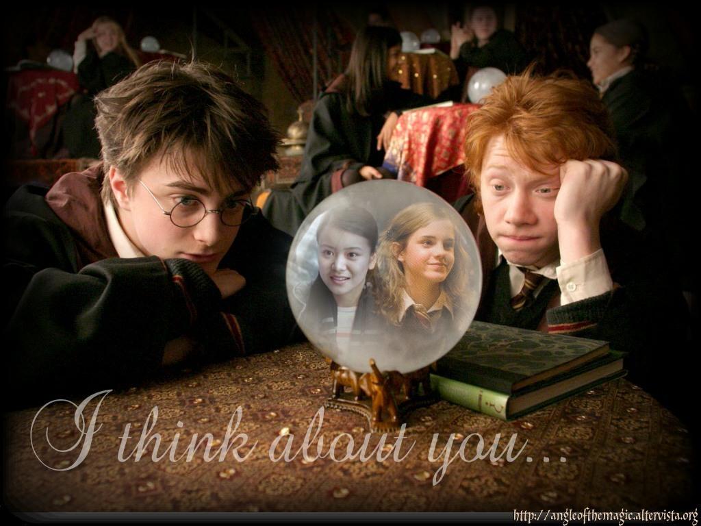 1024x768 Harry Ron and Hermione Wallpaper