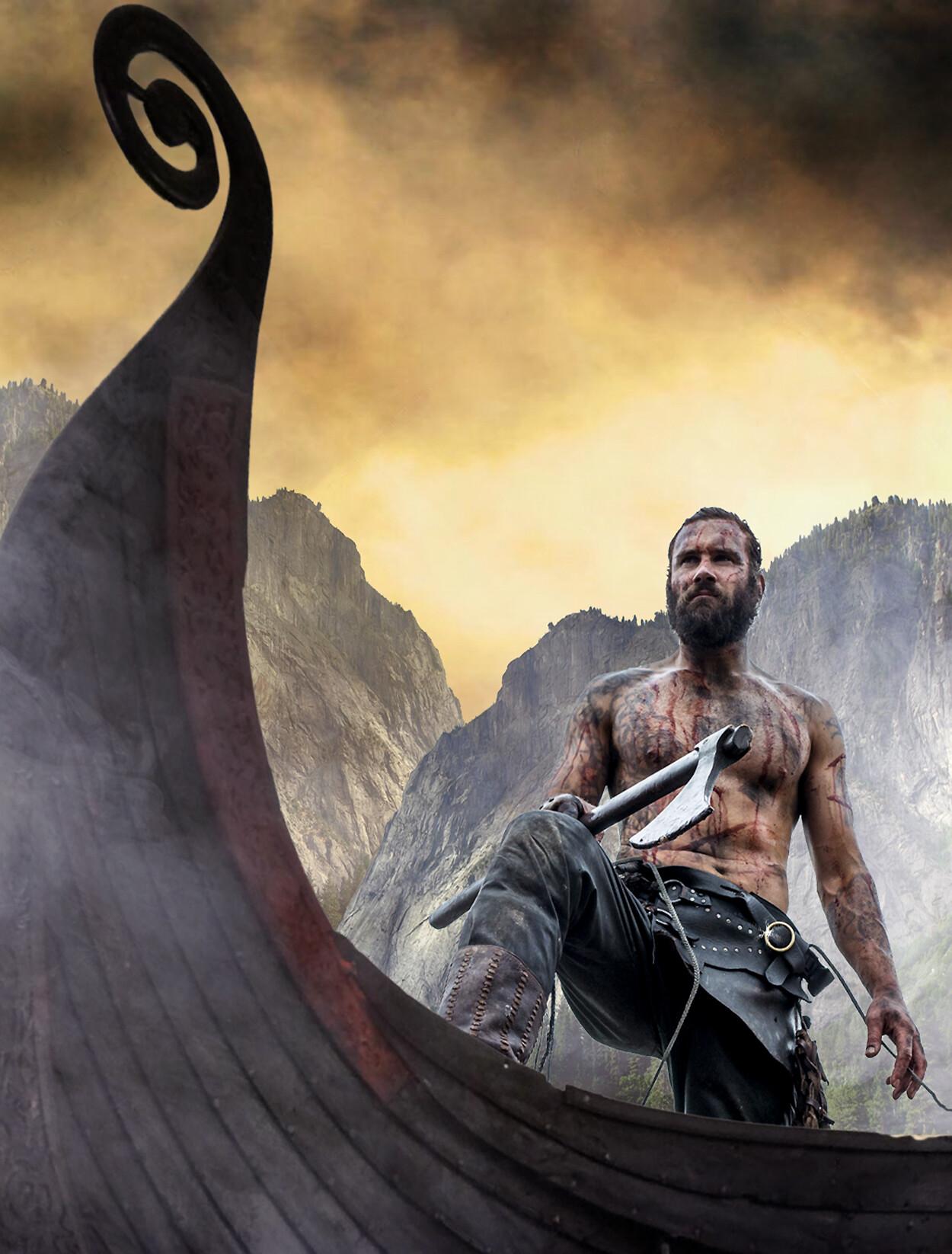 1250x1646 Clive Standen (Rollo) (2014) Artwork (2016), Cyrus Rouhani