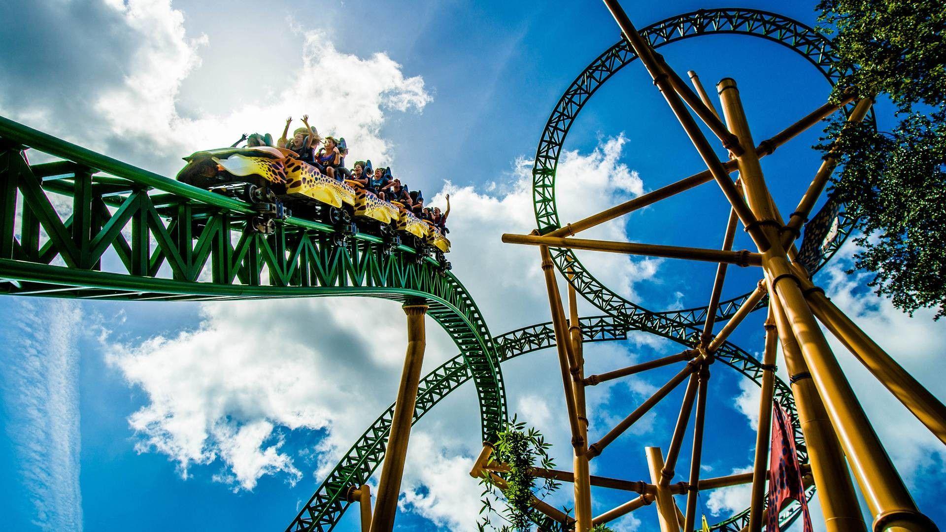 1920x1080 Roller Coasters Wallpaper