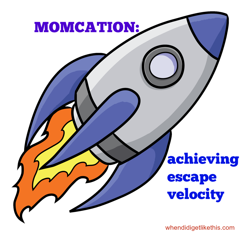 1000x979 momcation: achieving the escape velocity required. Cartoon spaceship, Clip art, Art image