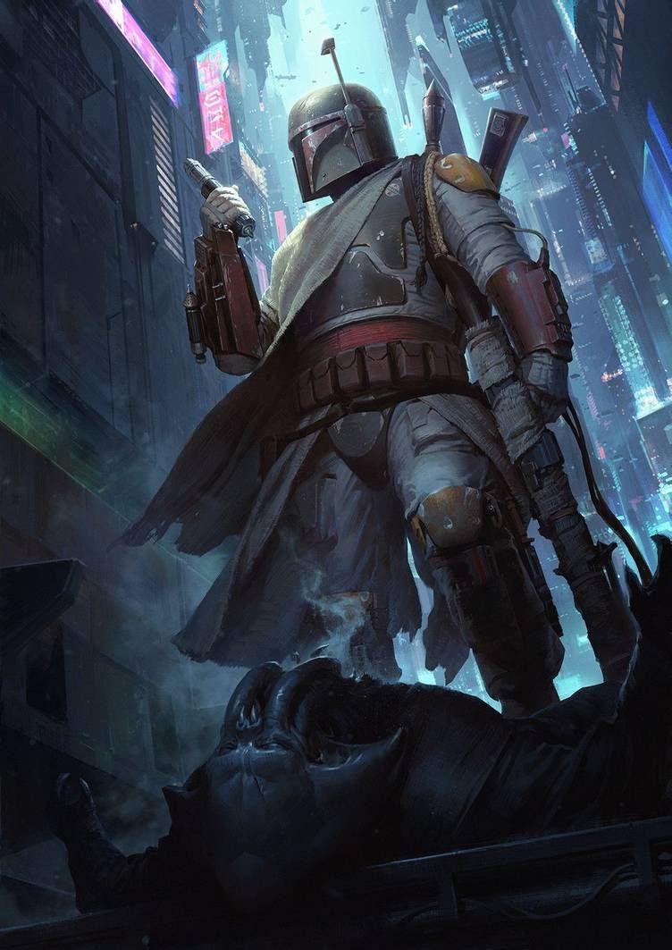 752x1063 Boba Fett Wallpaper
