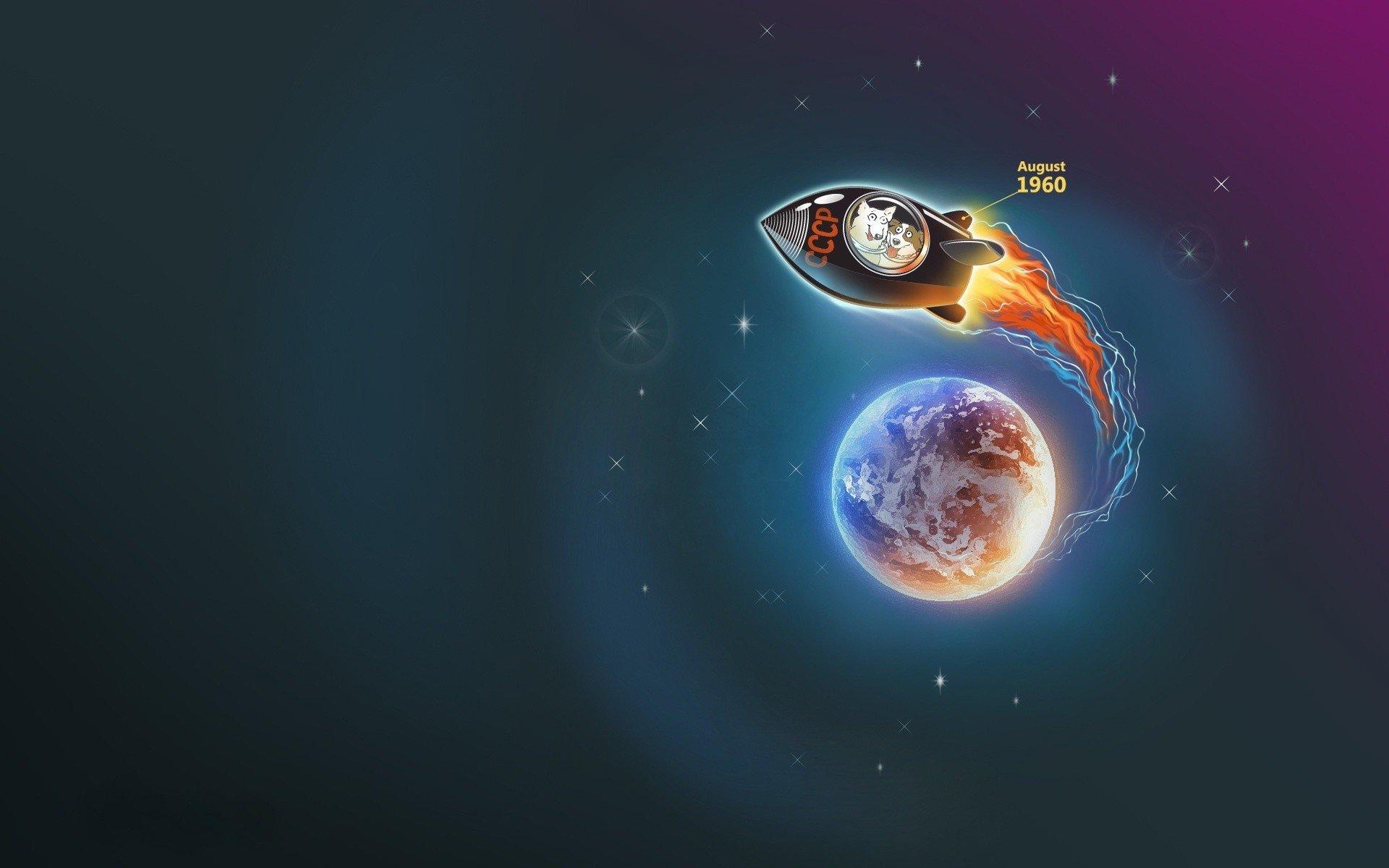 1920x1200 Sci Fi Rocket HD Wallpaper