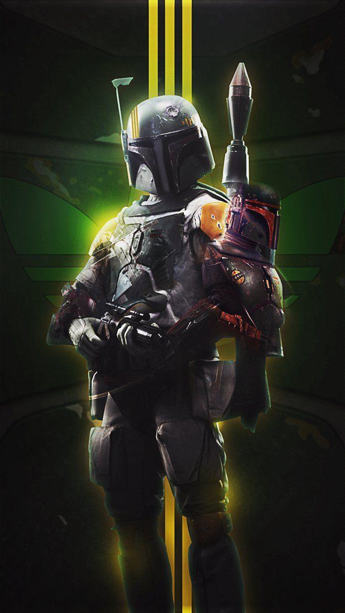 675x1200 Boba Fett Phone Wallpaper Background