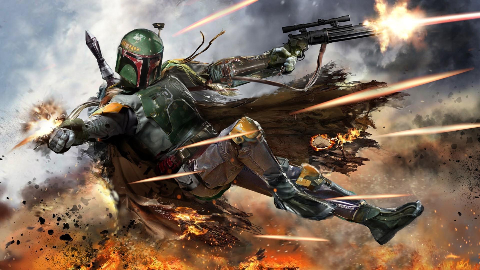 1920x1080 star wars boba fett HD wallpaper, background