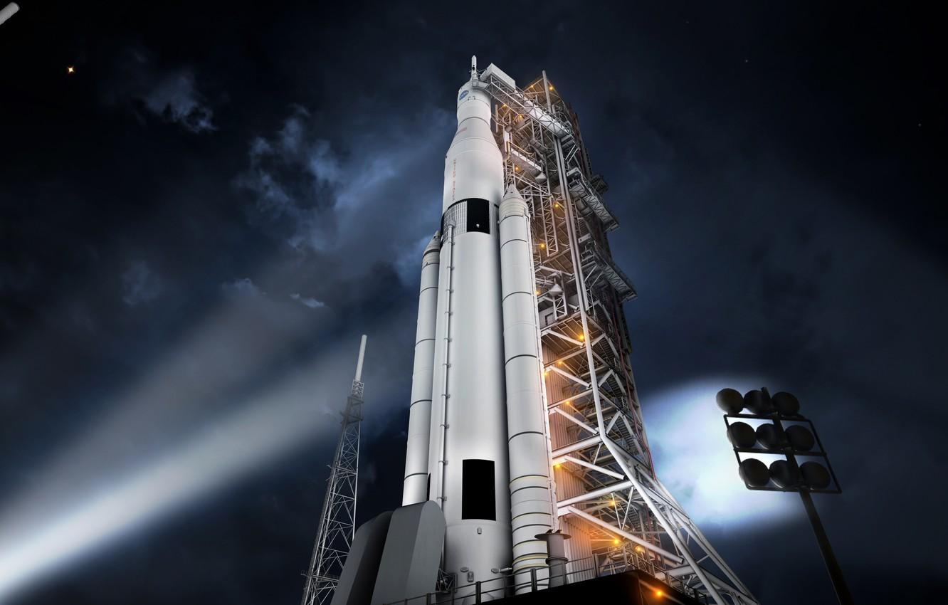 1332x850 Wallpaper rocket, NASA, start, spaceport image for desktop, section космос