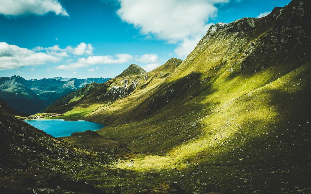 1280x800 Summer Mountains K Wallpaper 3D Models. Free