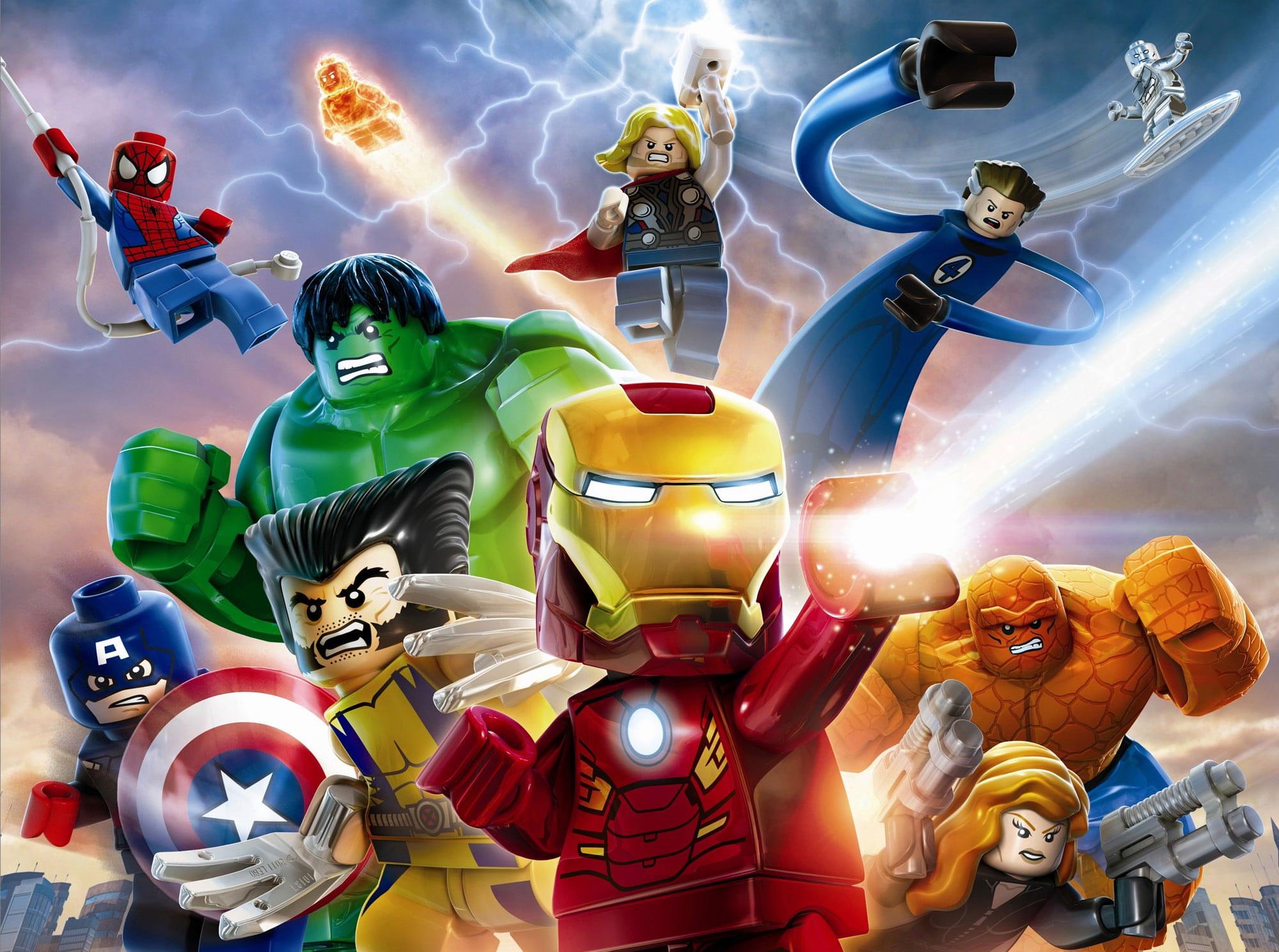 2000x1490 Wallpaper Lego Marvel Avengers, Marvel Super Hero • Wallpaper For You HD Wallpaper For Desktop & Mobile