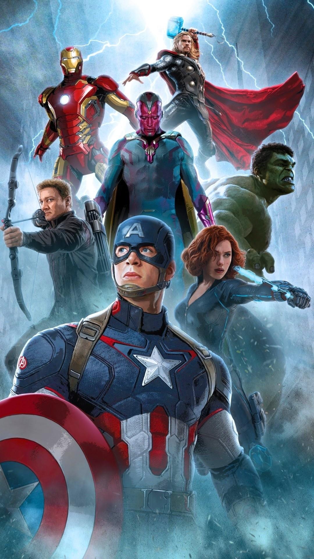 1080x1920 Marvel Superheroes Wallpaper Download