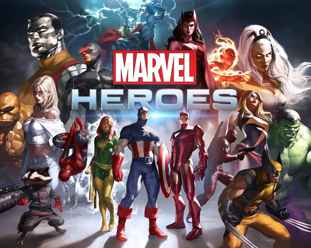 1280x1024 Wallpaper Marvel Heroes HD 1920x1080 Full HD 2K Picture, Image