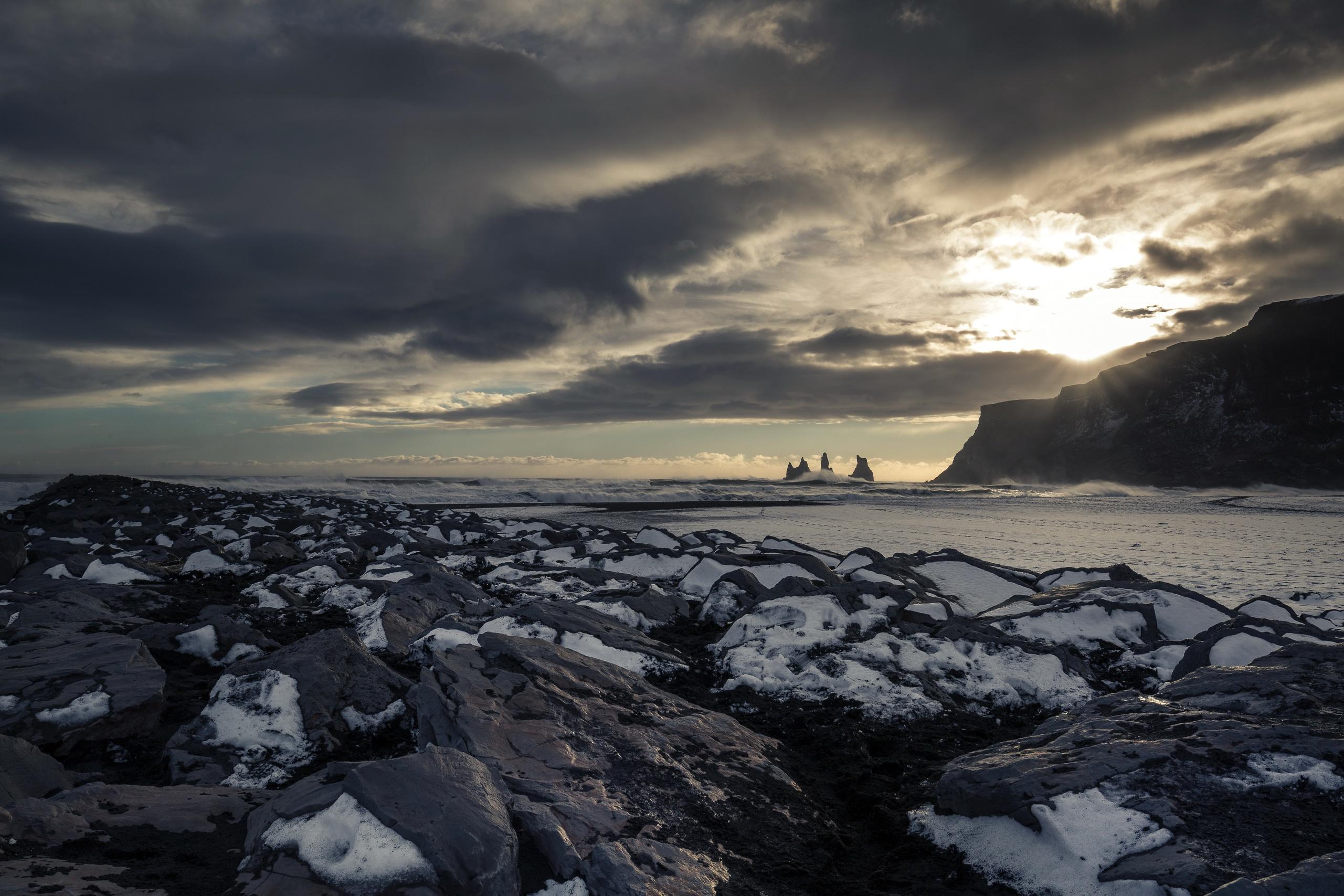 2561x1707 #sky, #snow, #nature, #ice, #dark, #landscape, wallpaper. Mocah HD Wallpaper