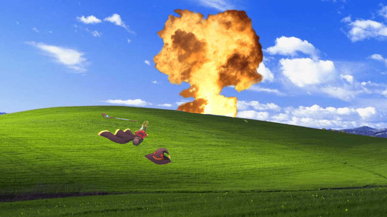 1280x720 Windows XPlosion. KonoSuba. Animated wallpaper for mobile, Wallpaper, Wallpaper for mobile phones
