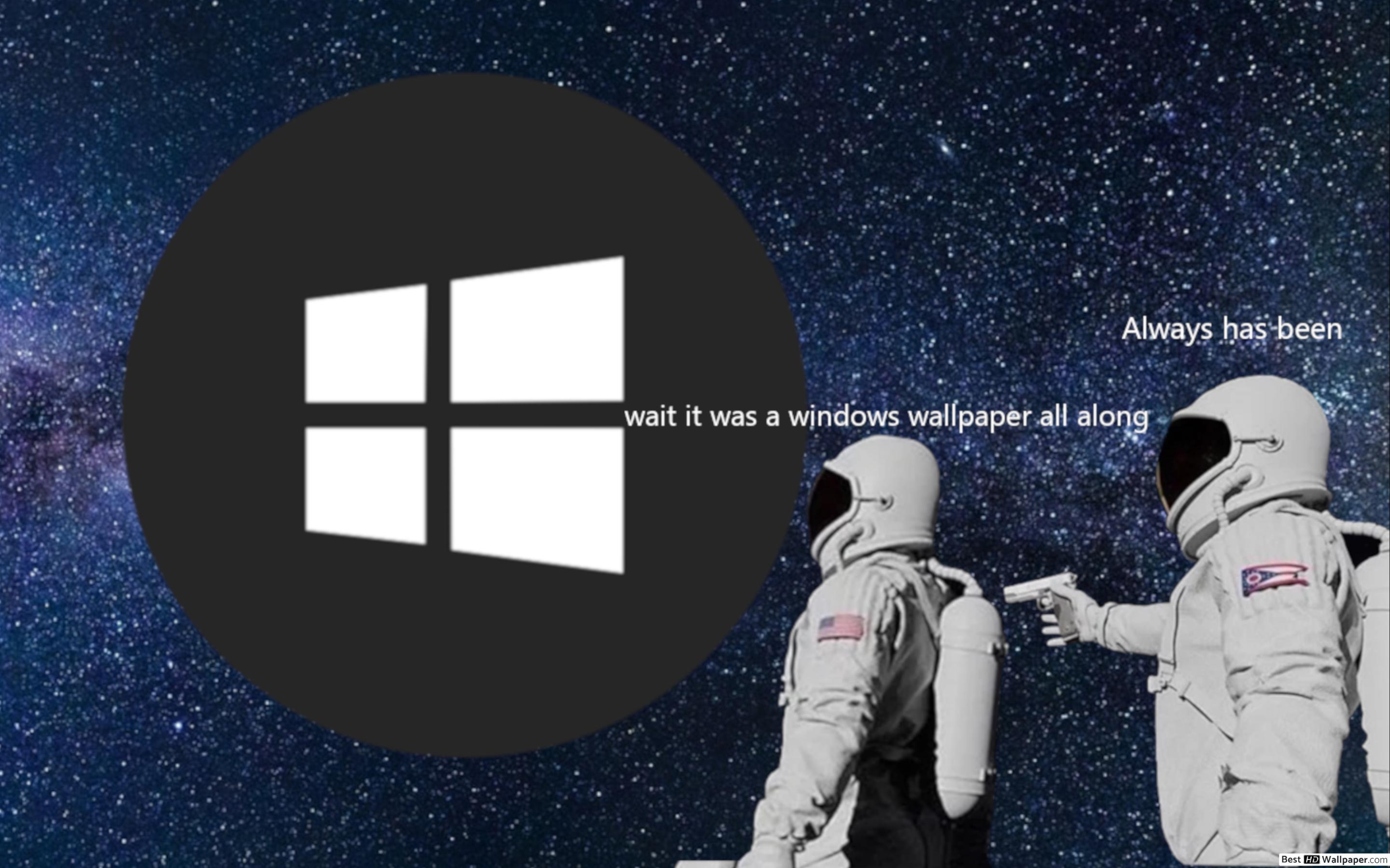 2880x1800 always has been meme wallpaper HD wallpaper download
