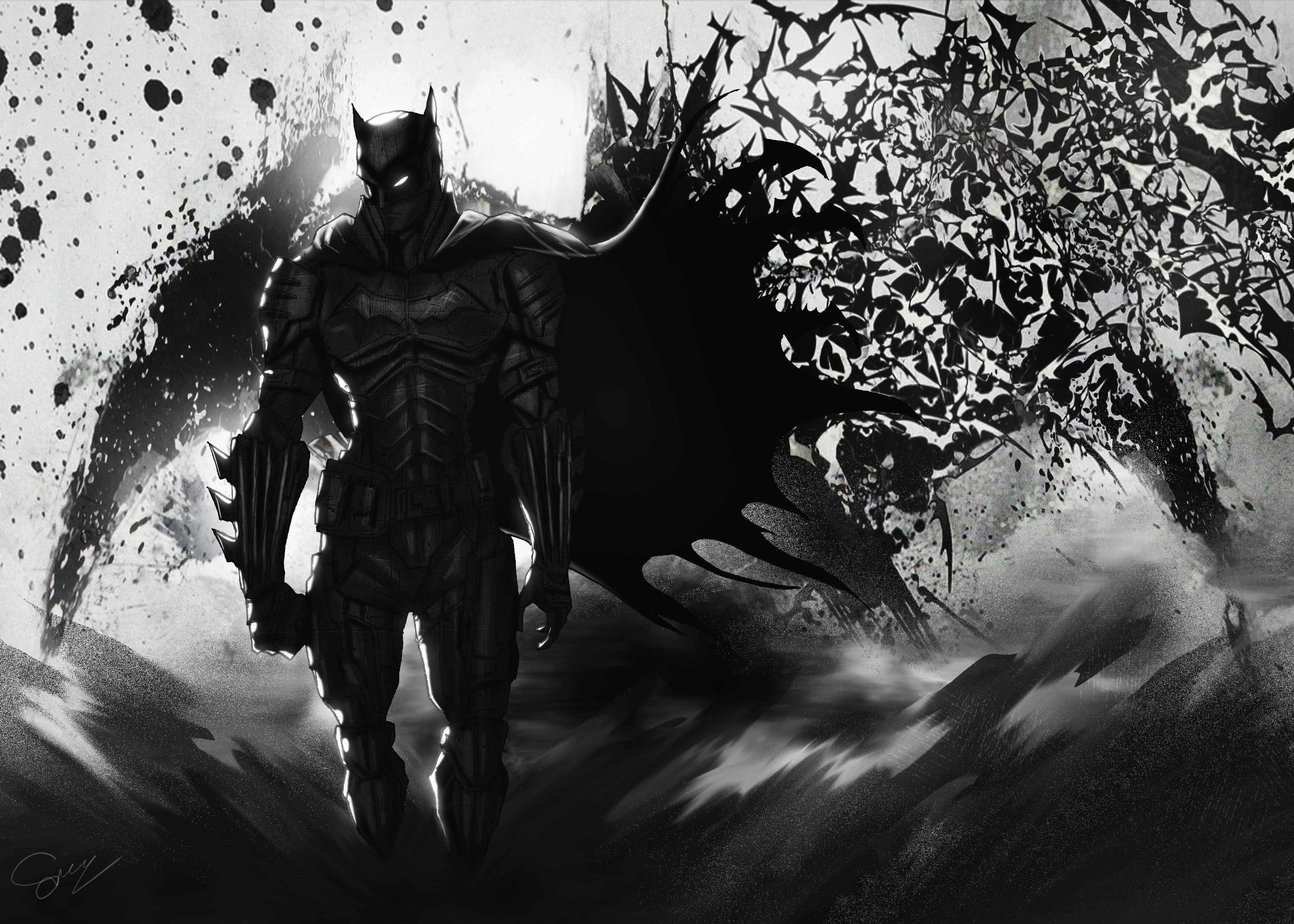 Gray Batman Wallpapers - Top Free Gray Batman Backgrounds - WallpaperAccess