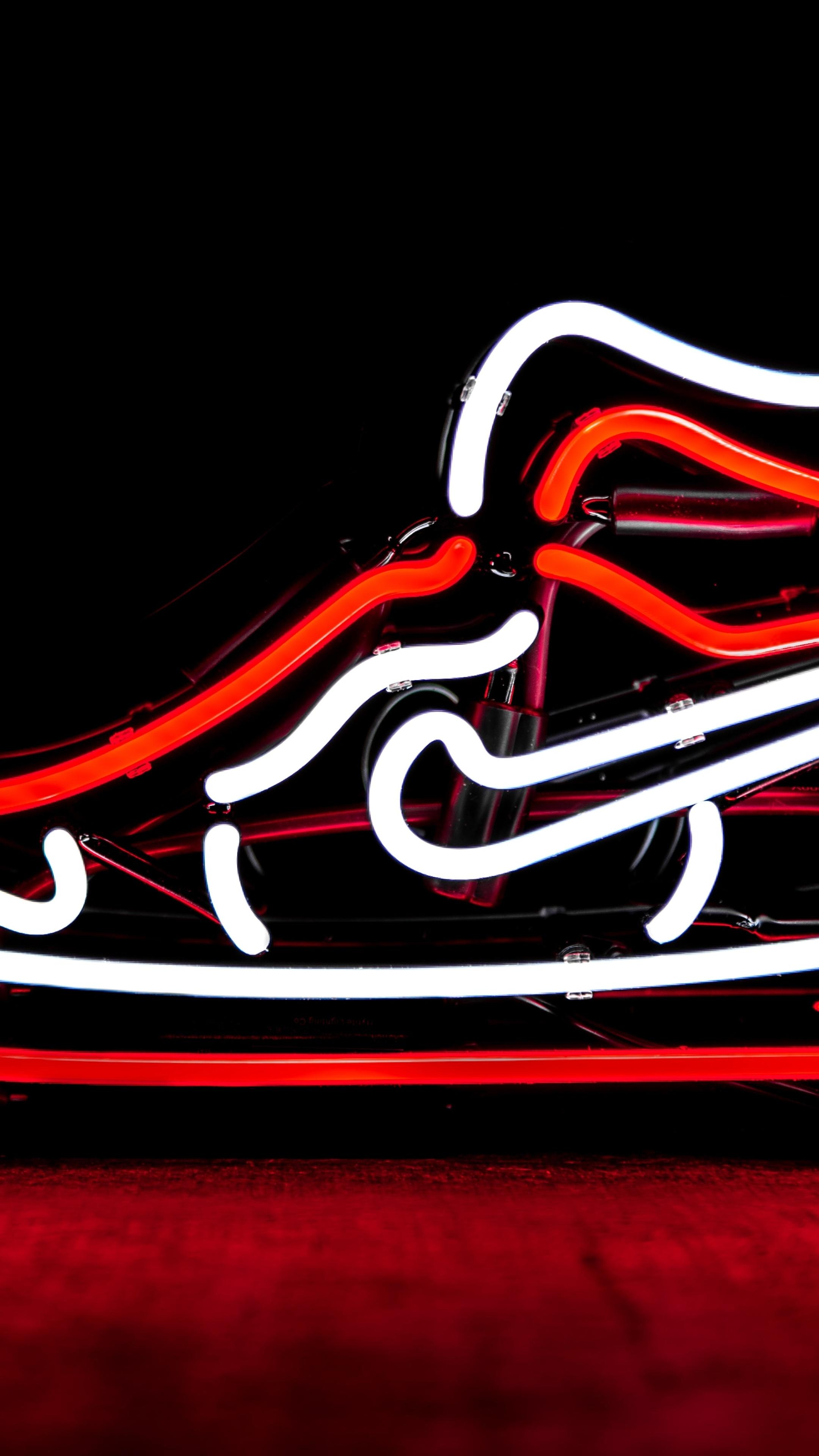 2160x3840 Neon Jordan Retro Shoe Sony Xperia X, XZ, Z5 Premium Wallpaper, HD Artist 4K Wallpaper, Image, Photo and Background