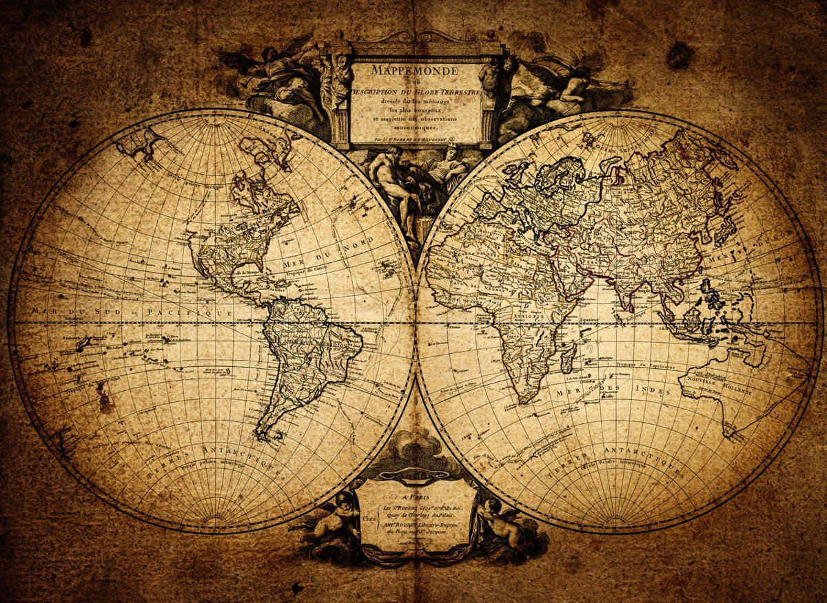 1200x876 Free download Collection Of Vintage Map Wallpaper 36 Image In Collection [1200x876] for your Desktop, Mobile & Tablet. Explore Geography Wallpaper
