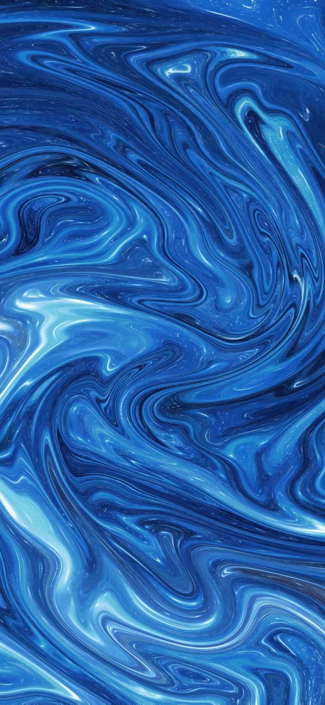 1080x2340 Abstract Blue