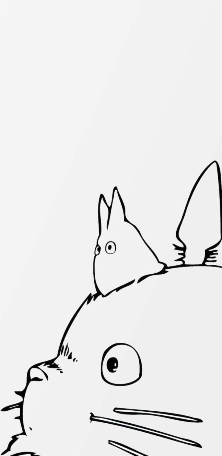 720x1480 Anime My Neighbor Totoro
