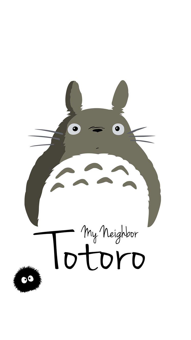 Black and White Totoro Wallpapers - Top Free Black and White Totoro ...