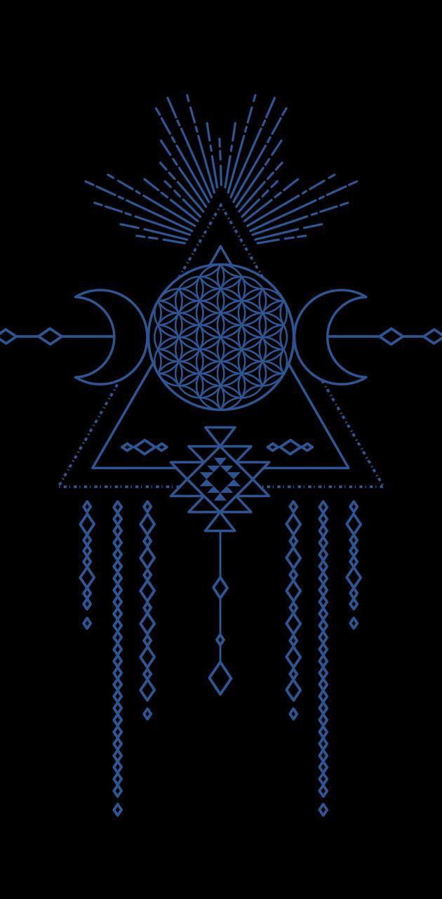 630x1280 Tribal Mandala wallpaper