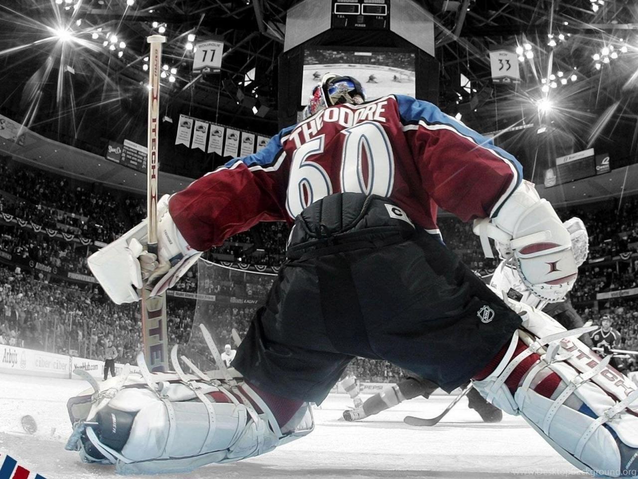1280x960 Wallpaper Ice Hockeyy Hockey Goalies Jose Theodore Goalie Nhl My. Desktop Background