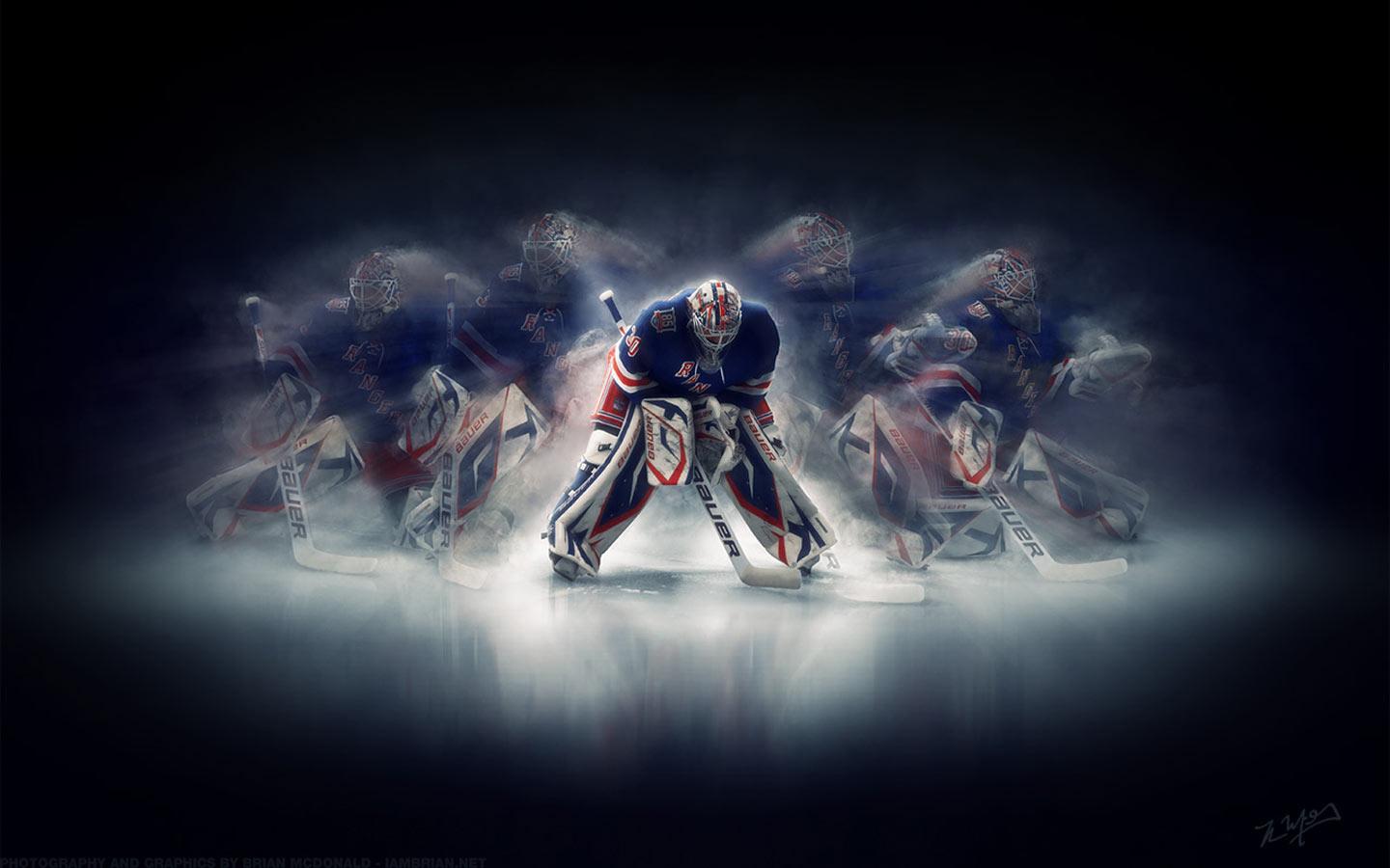 1440x900 Cool Hockey Background