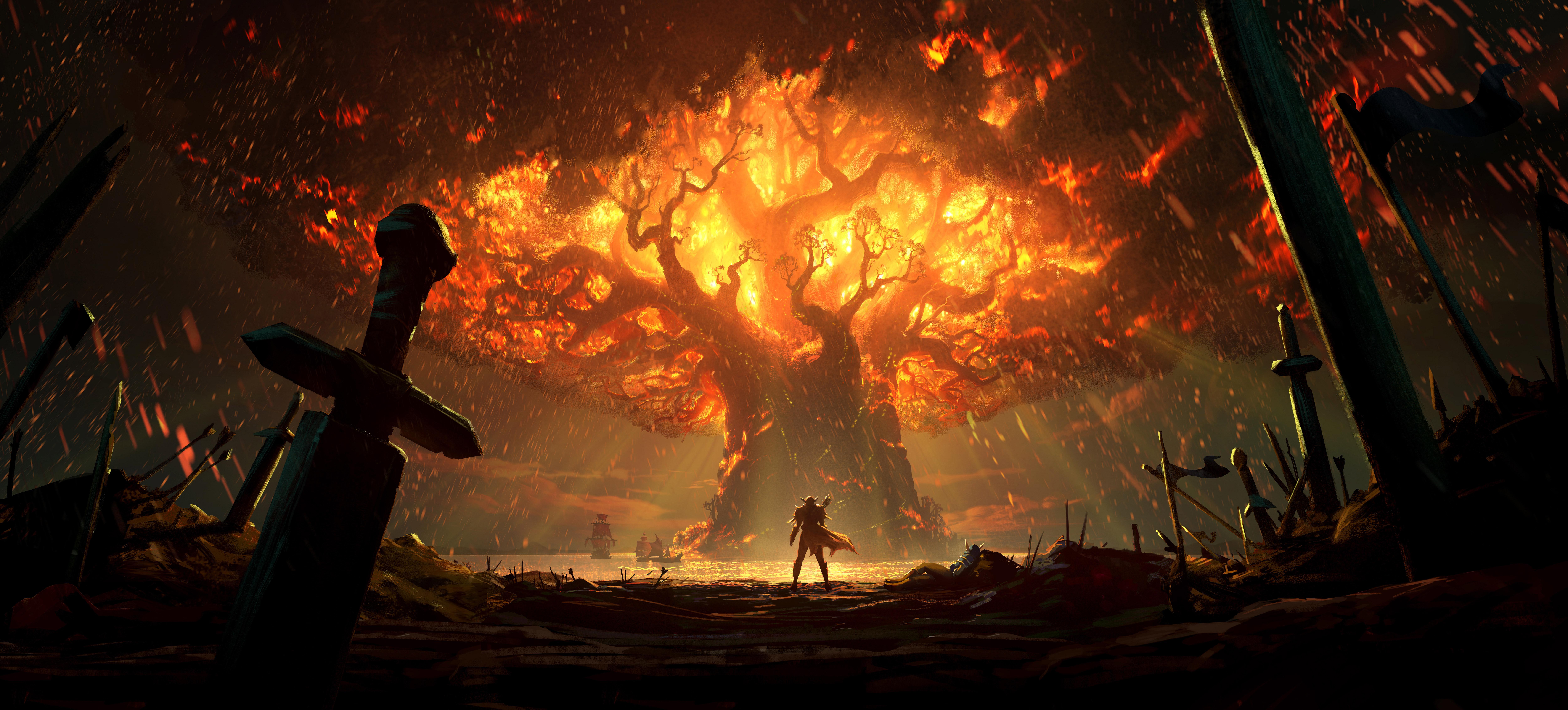 10000x4526 World Of Warcraft Battle For Azeroth 10k, HD Games, 4k Wallpaper, Image, Background, Photo and Picture