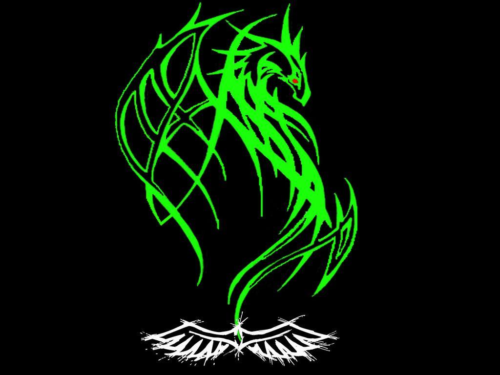 1024x768 Cool Dragon Background